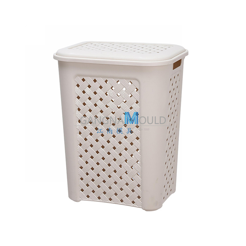 Moule de panier à linge en plastique pour rangement en salle de bain JN-371