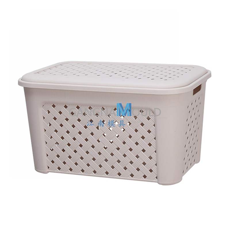 Moule de panier à linge en plastique pour rangement en salle de bain JN – 378