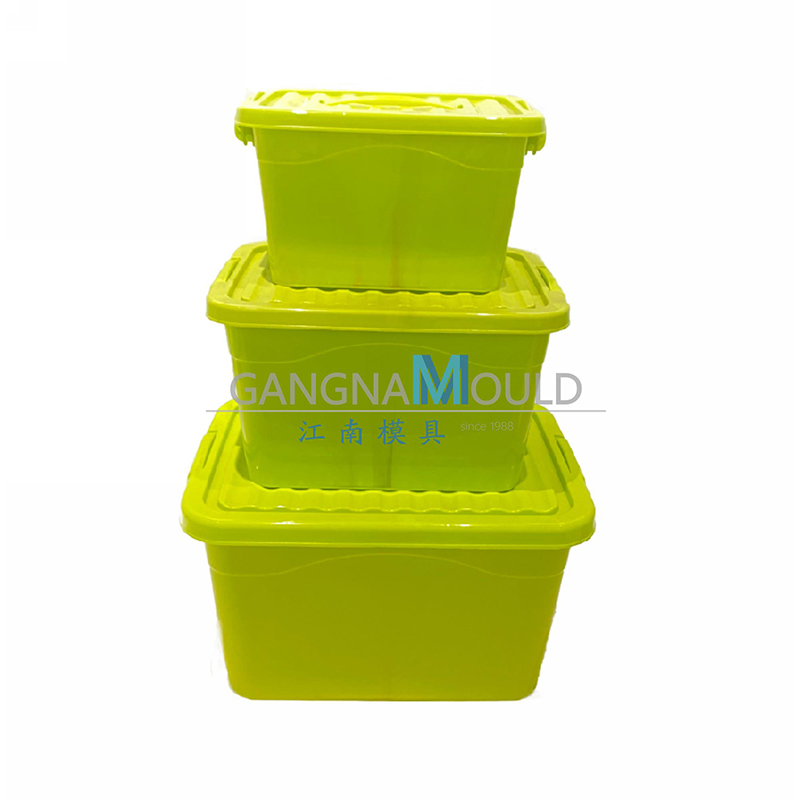 JN-484 Moules de boîte de rangement en plastique de taille différente