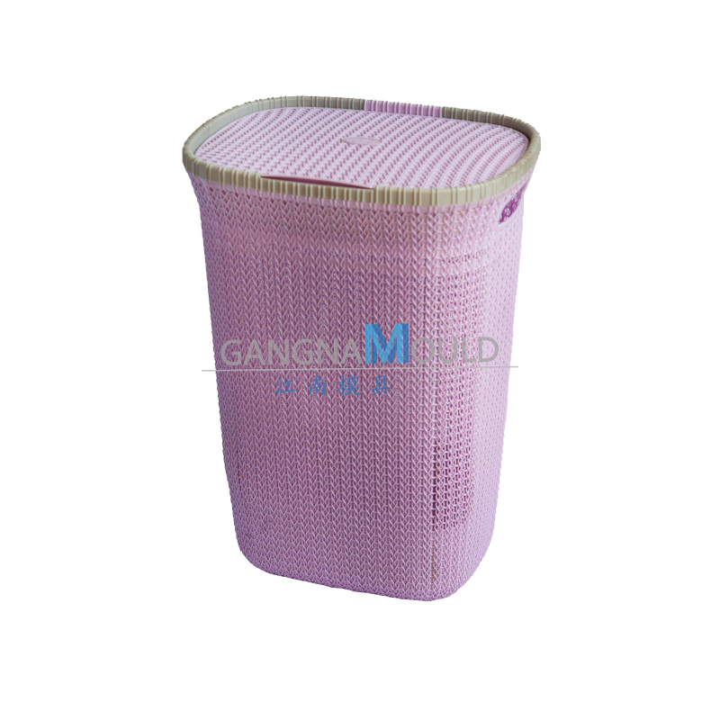 Moule de panier à linge en plastique pour rangement en salle de bain JN-376