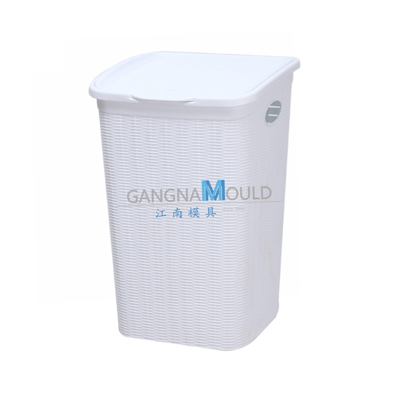 Moule de panier à linge en plastique pour rangement en salle de bain JN-374