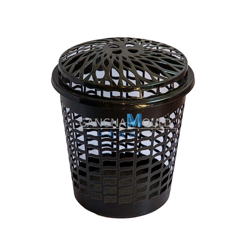 Moule de panier à linge en plastique pour rangement en salle de bain JN-370