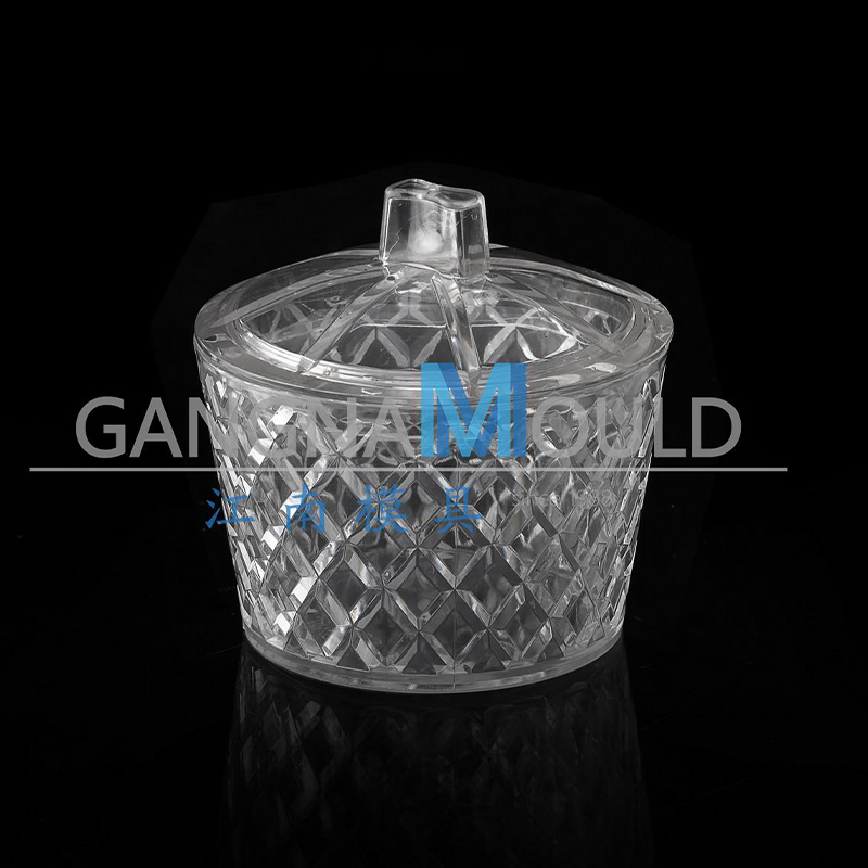 Moule de bouteille de rangement de cuisine transparente en plastique et de pot à bonbons JN - 390