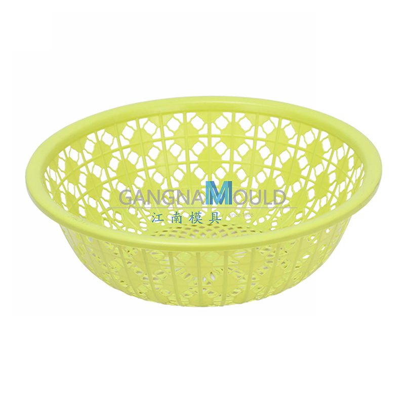 Moule d'injection de panier de lavage de légumes creux en plastique pour cuisine JN - 427