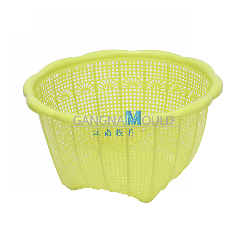 Moule d'injection de panier de lavage de légumes creux en plastique pour cuisine JN - 426