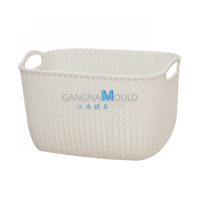 Moule de panier de rangement ménager à tressage imitant le rotin JN-321