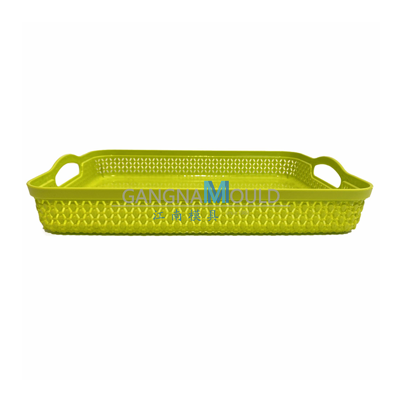 Moule de panier de rangement ménager à tressage imitant le rotin JN-323