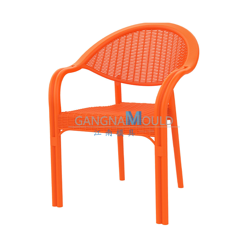 Moule d'injection de chaise en osier en plastique pour jardin JN - 157