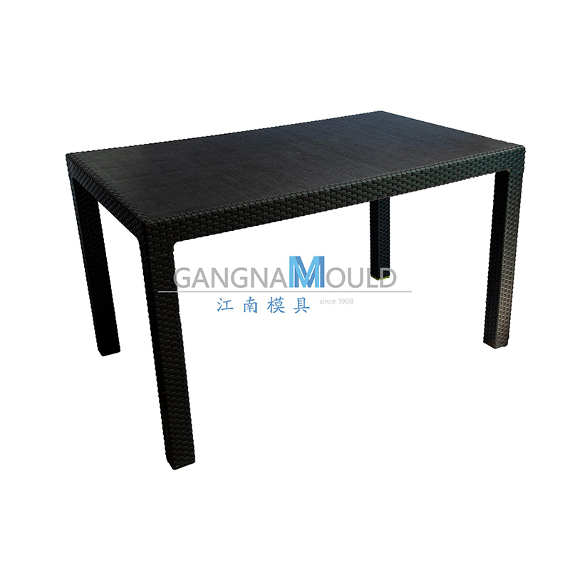 Moule en plastique pour table en rotin domestique JN - 199