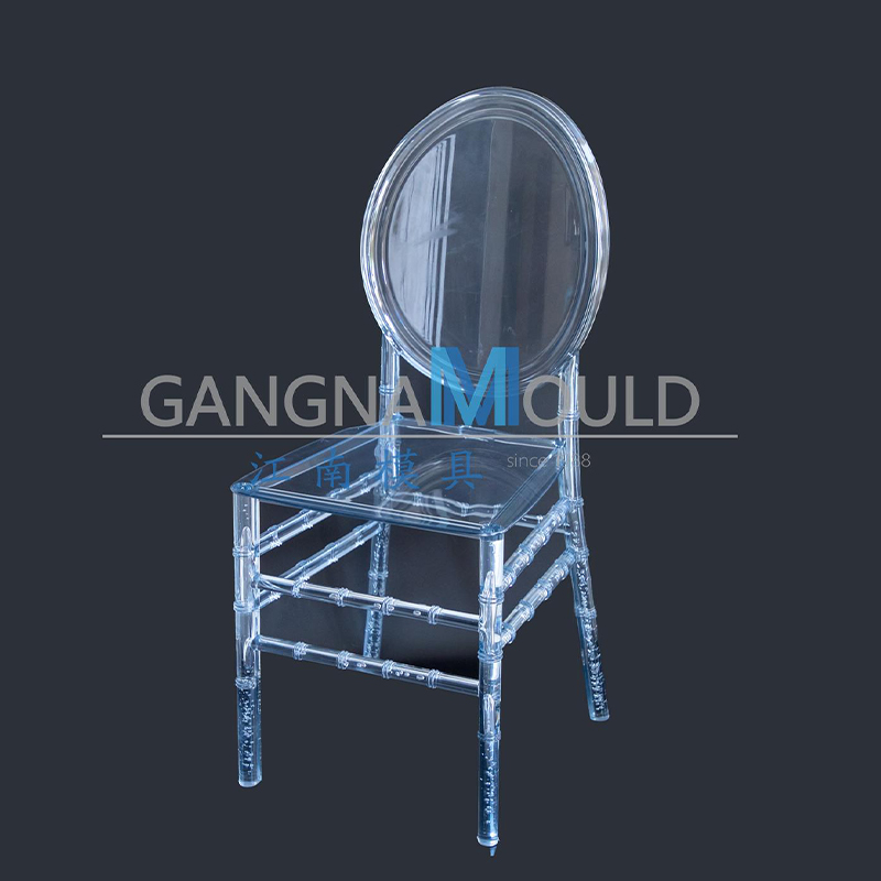 Moule de chaise en cristal PC transparent pour mariage, moulée par injection en plastique JN - 118