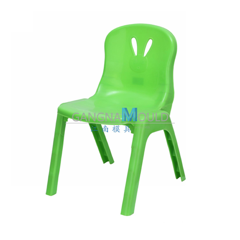 Moule d'injection de chaise avec dossier en plastique JN - 134