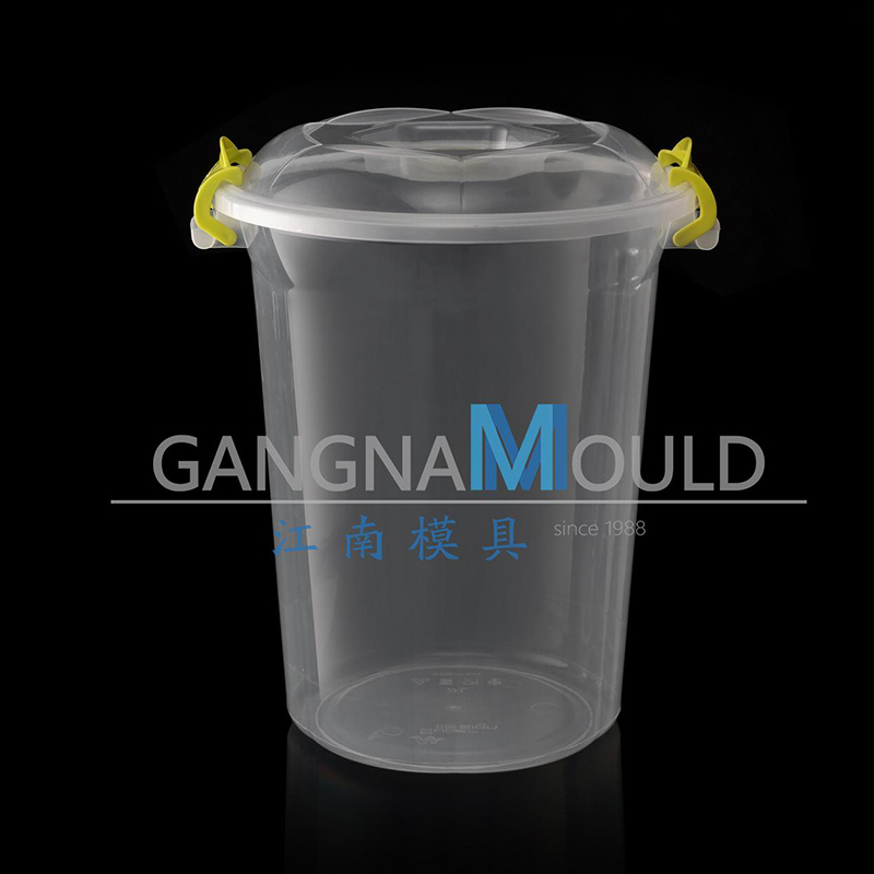 JN-270 Moule de récipient de stockage de rangement scellé en plastique rond
