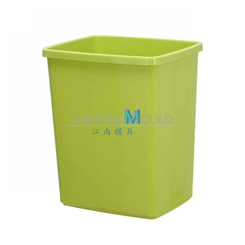 Moule d'injection de poubelle rectangulaire en plastique JN-237