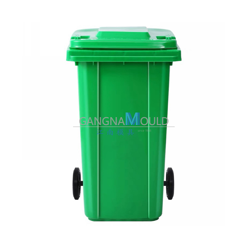 Moule de poubelle de recyclage extérieure avec roues JN-211