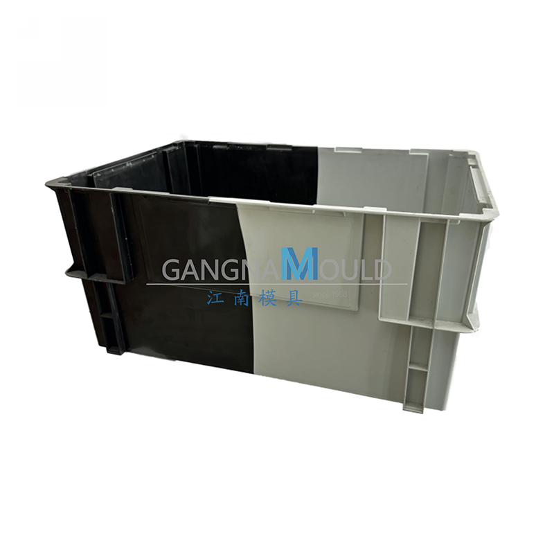 Moule d'injection de caisse de rotation multicolore JN-028