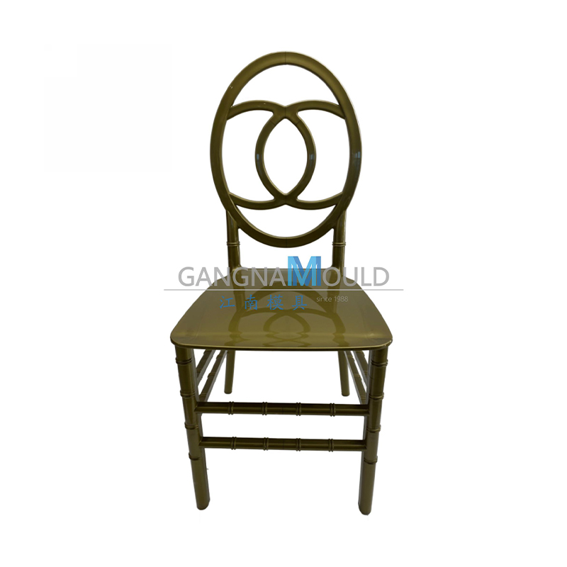 JN-140 Moule de chaise de salle à manger en plastique empilable moderne