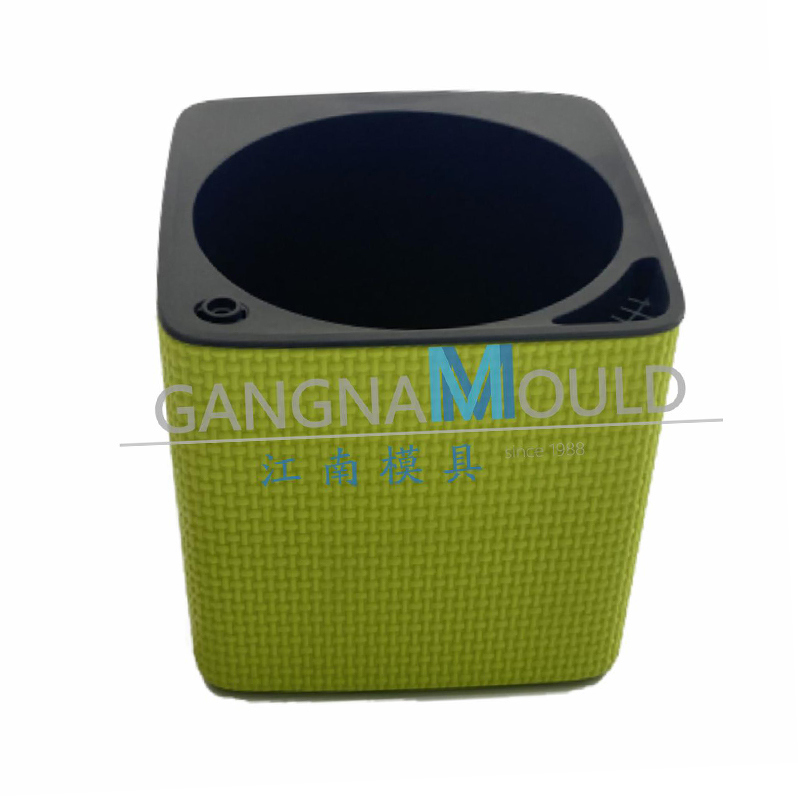 Moule d'injection de poubelle rectangulaire en plastique JN-236