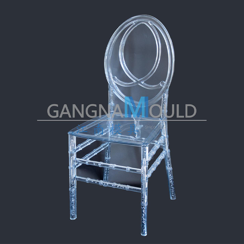 Moule de chaise en cristal PC transparent pour mariage, moulée par injection en plastique JN – 121