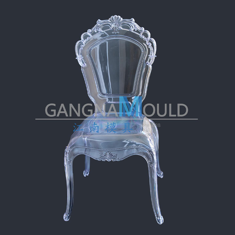 JN-115 Moulage par injection en plastique Moule de mariage transparent transparent PC Moule de chaise