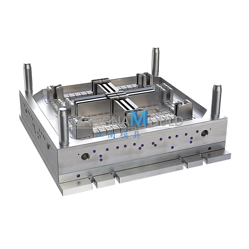 Moule de moulage par injection robuste pour palette unilatérale JN-074