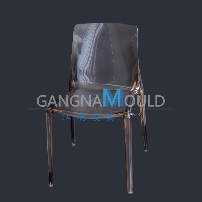 Moule de chaise en cristal PC transparent pour mariage, moulée par injection en plastique JN - 116