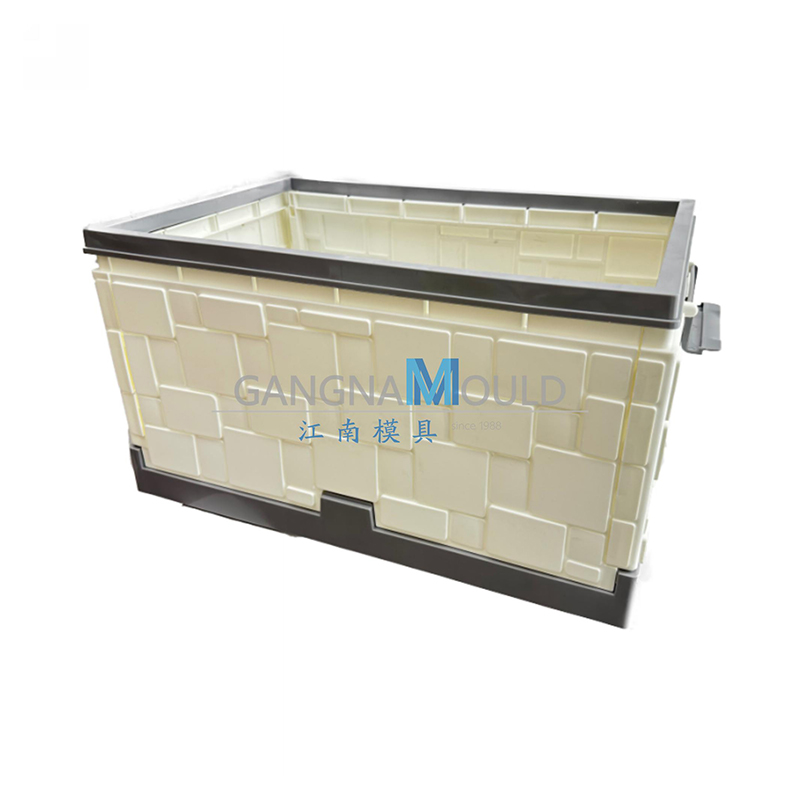 Moule d'injection de caisse de rotation multicolore JN-026