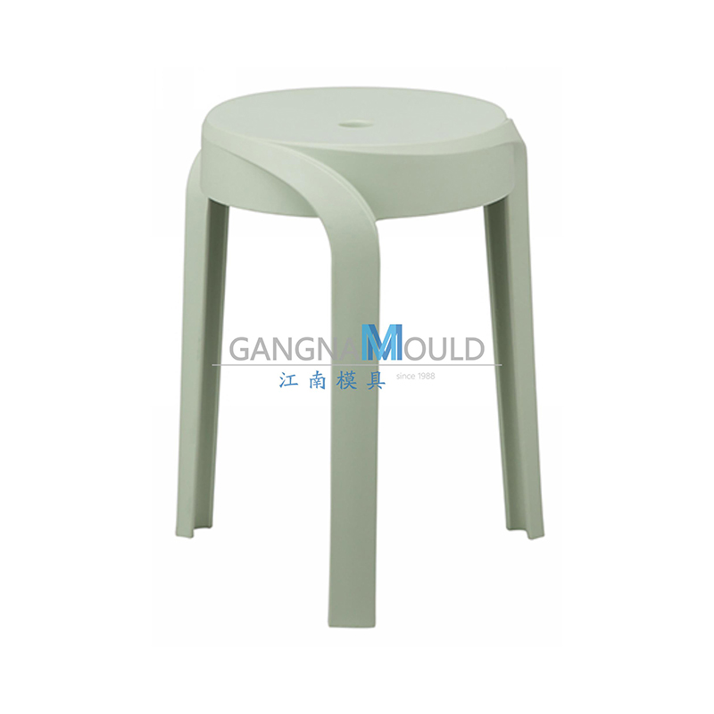 Moule de tabouret en plastique coloré, léger et empilable JN - 098