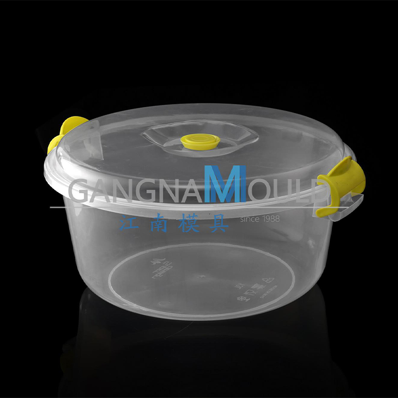 JN-266 Moule de récipient de stockage de rangement scellé en plastique rond