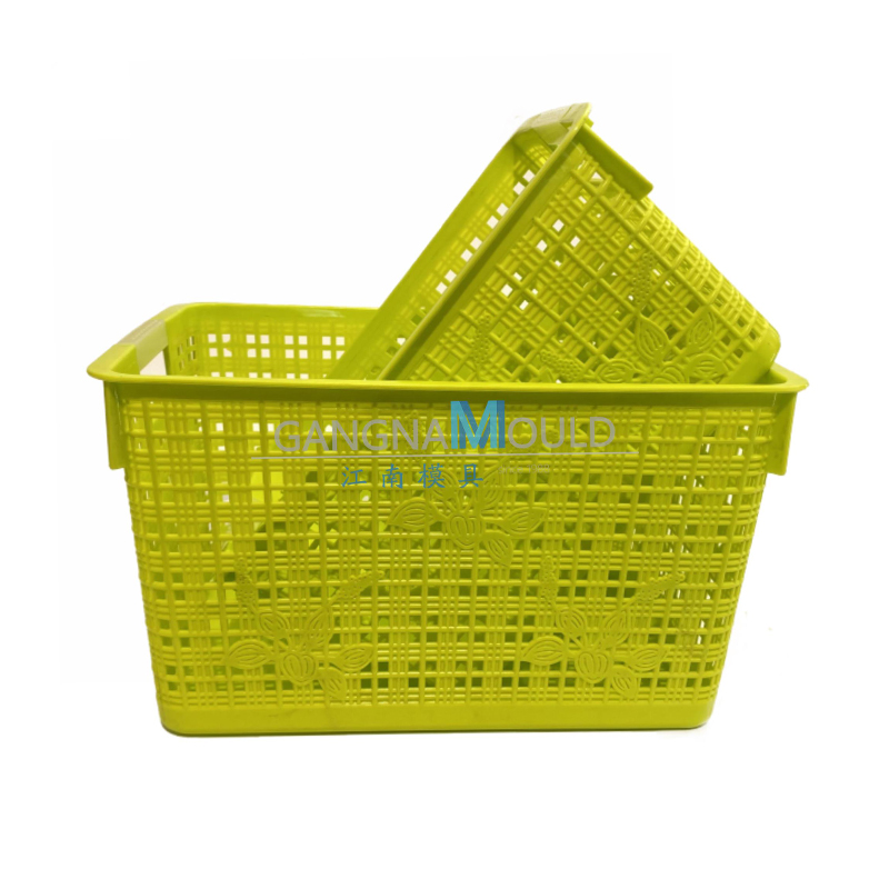 Moule de panier de rangement ménager à tressage imitant le rotin JN-324