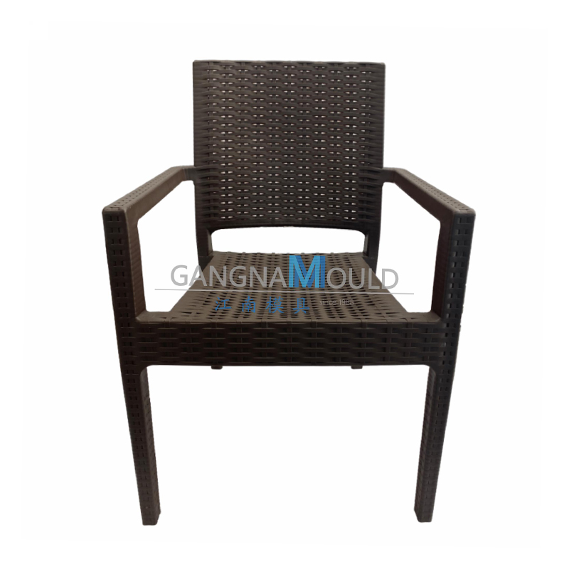 Moule d'injection de chaise en rotin en plastique pour jardin JN - 142