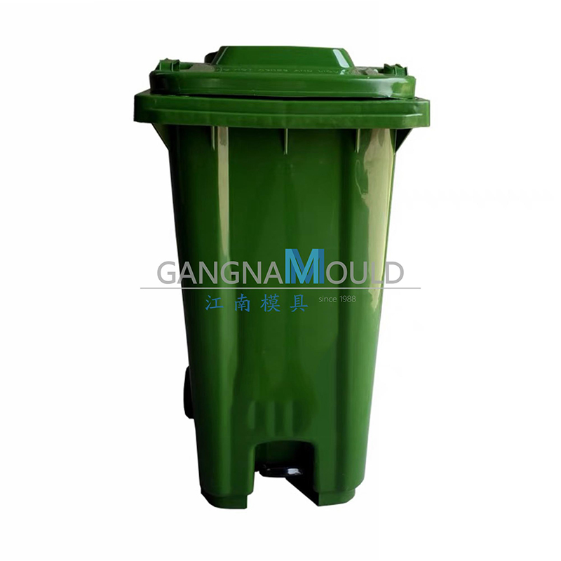 Moule de poubelle de recyclage extérieure avec roues JN-209