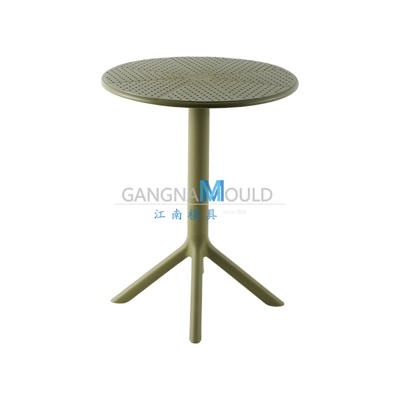 Moule de table à manger extérieure ronde en plastique JN – 587