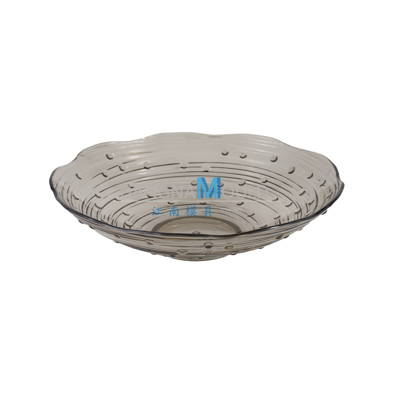 JN-558 Moule d'injection de plateau de fruits en texturation transparente
