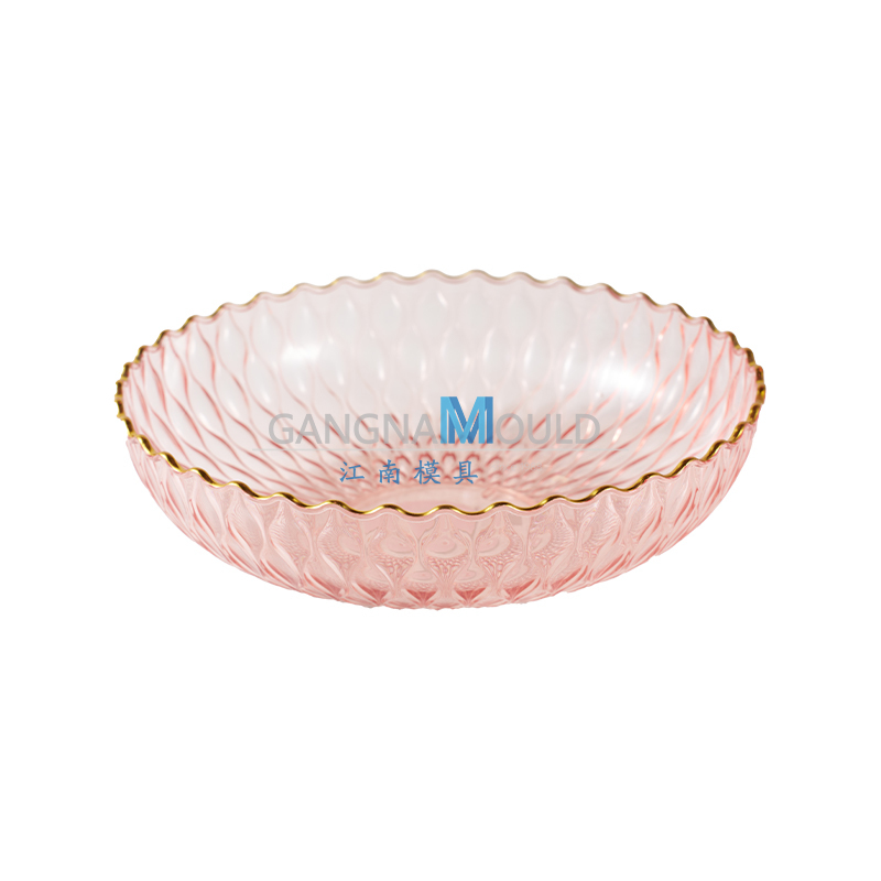 JN-549 Moule d'injection de plateau de fruits en texturation transparente