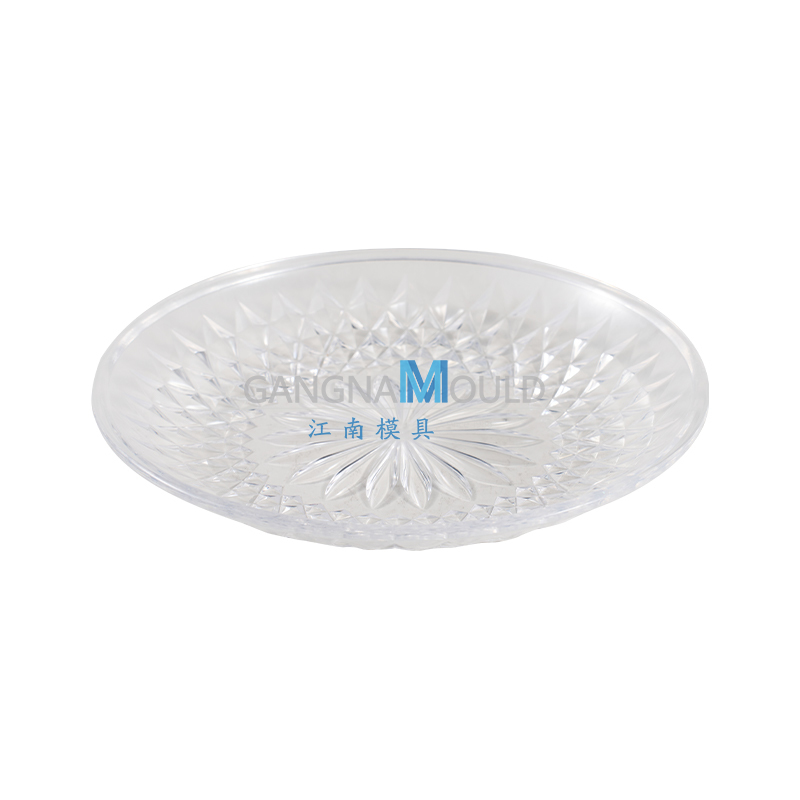 JN-555 Moule d'injection de plateau de fruits en texturation transparente