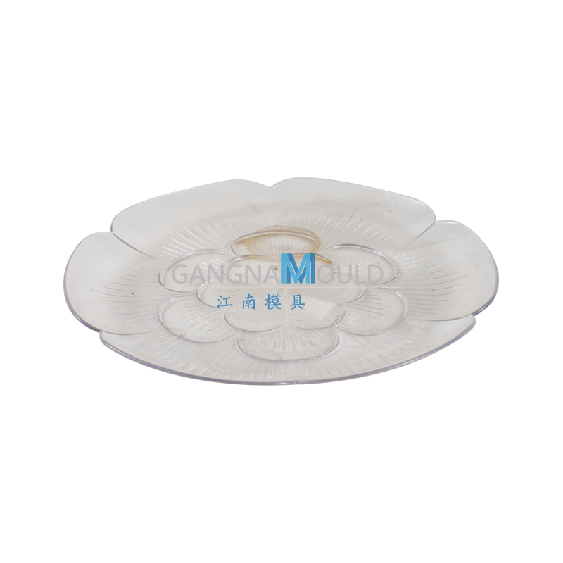 JN-552 Moule d'injection de plateau de fruits en texturation transparente
