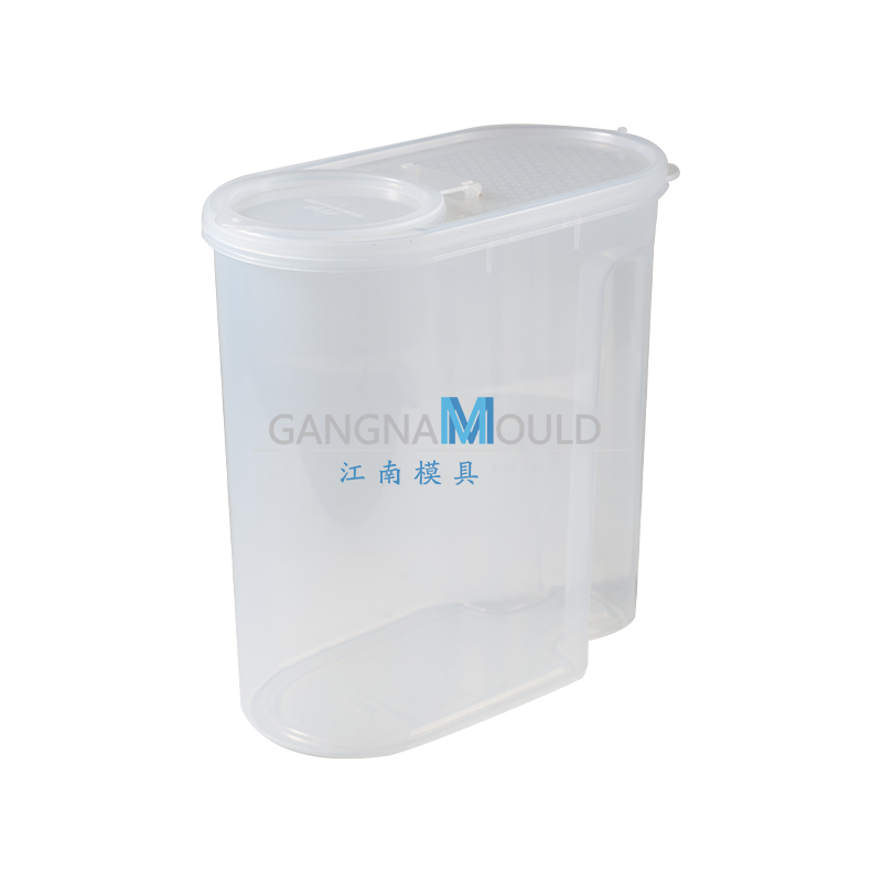Moule de réservoir en plastique de rangement de cuisine pour distributeur de farine et de céréales (aliments secs) JN - 535