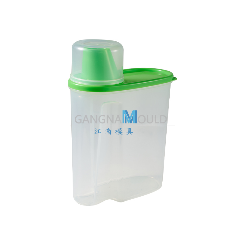 Moule de réservoir en plastique de rangement de cuisine pour distributeur de farine et de céréales (aliments secs) JN - 536