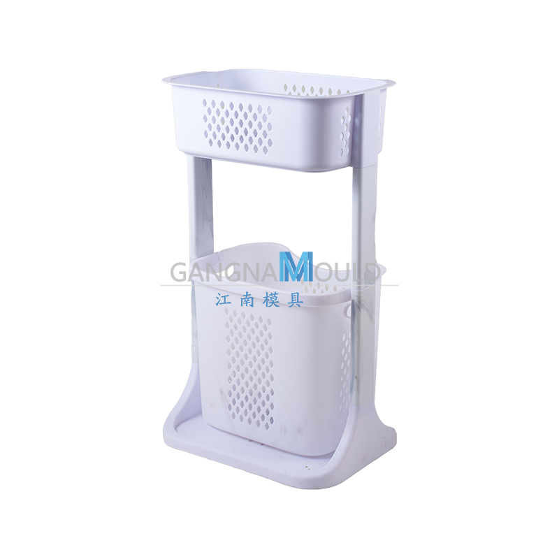 Moule de panier à linge pour étagère de rangement en plastique de salle de bain JN – 539