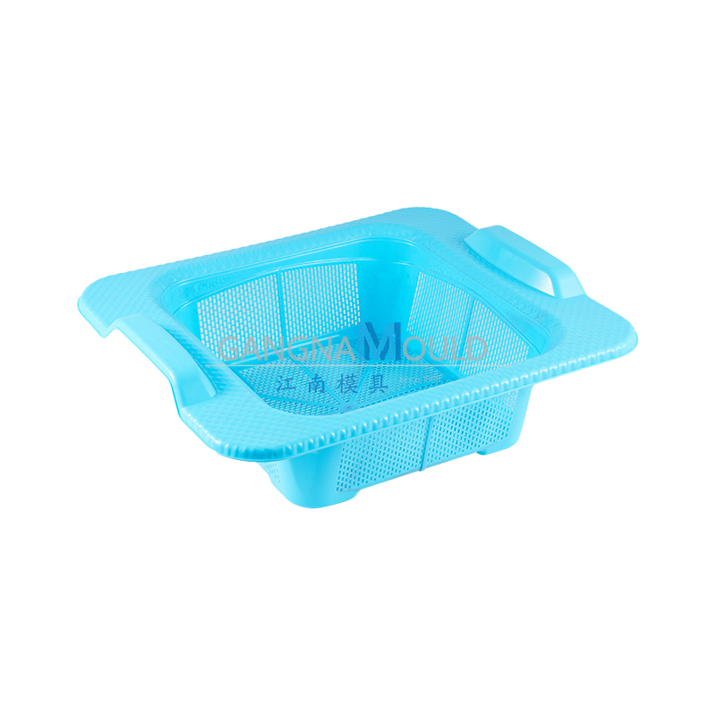 Moule d'injection de panier de lavage de légumes creux en plastique pour cuisine JN - 502