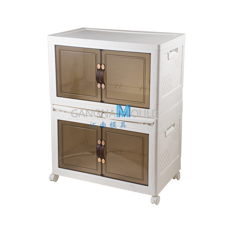Moule d'injection en plastique de boîte de rangement empilable JN – 500