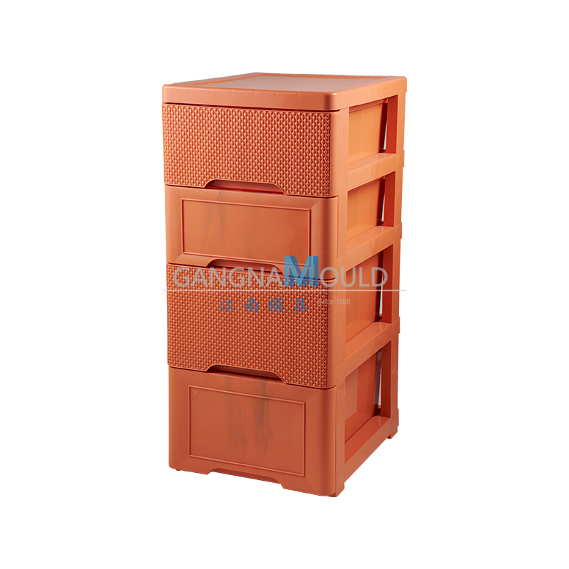Moule de tiroir de meuble de rangement moulé par injection JN – 493